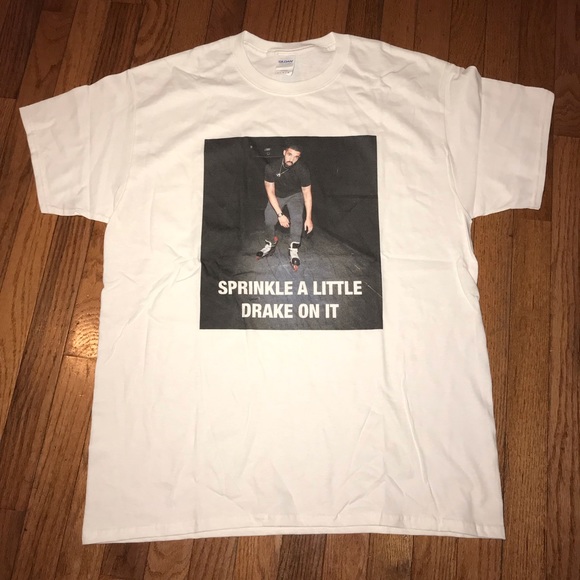 Gildan Other - Sprinkle A Little Drake On It T Shirt Size Large L Gildan Other - Sprinkle A Little Drake On It T Shirt Size Large L